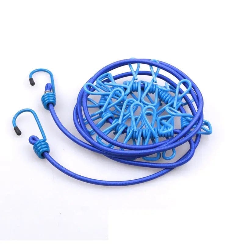 12 Clips Elastic Laundry Rope, Portable Multifunctional Drying Clips, Garden Windproof Clothesline With Clips, Portable Stretchable Line, Traveling Hanger Elastic Rope, Adjustable Laundry Clothesline, Windproof Stretch Drying Rack 12 Clips Elastic Laundry Rope, Portable Multifunctional Drying Clips, Garden Windproof Clothesline With Clips, Portable Stretchable Line, Traveling Hanger Elastic Rope, Adjustable Laundry Clothesline, Windproof Stretch Drying Rack